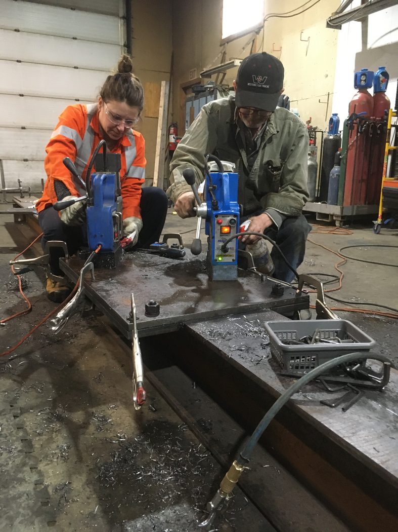 Mattagami Metals fabrication team