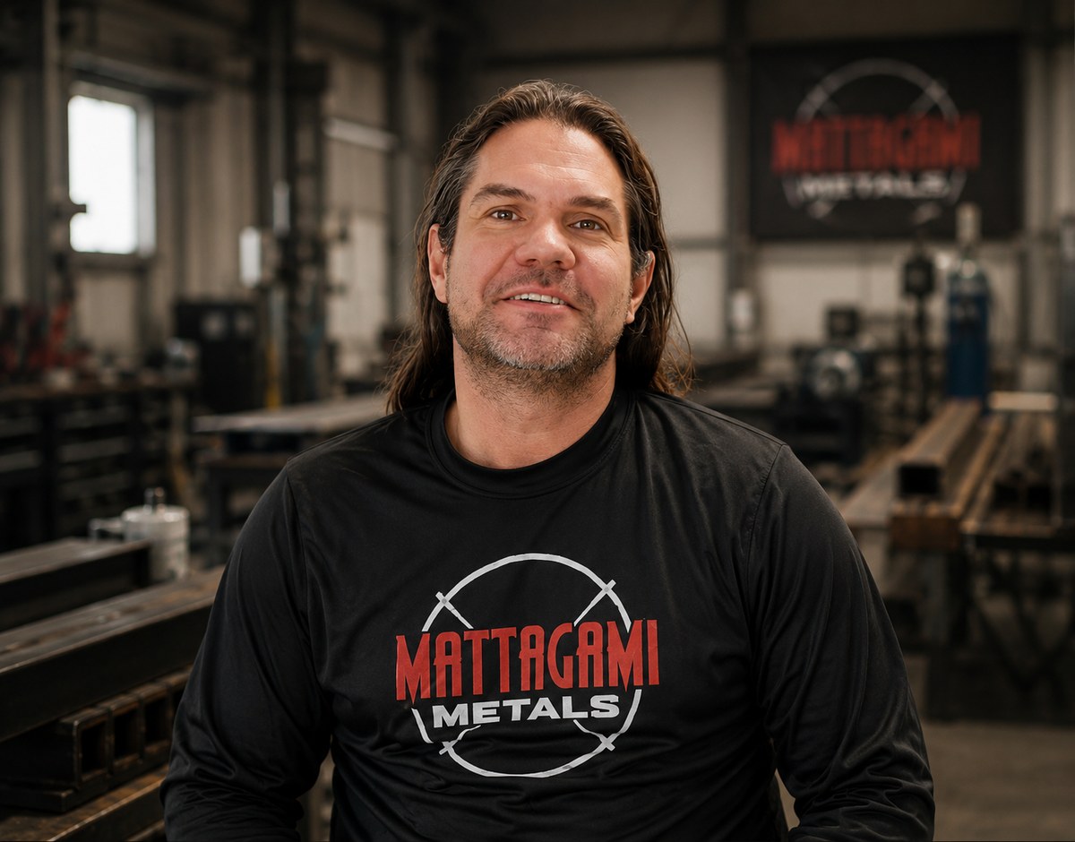Mattagami Metals owner in shop