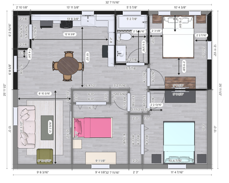 Grand floor plan