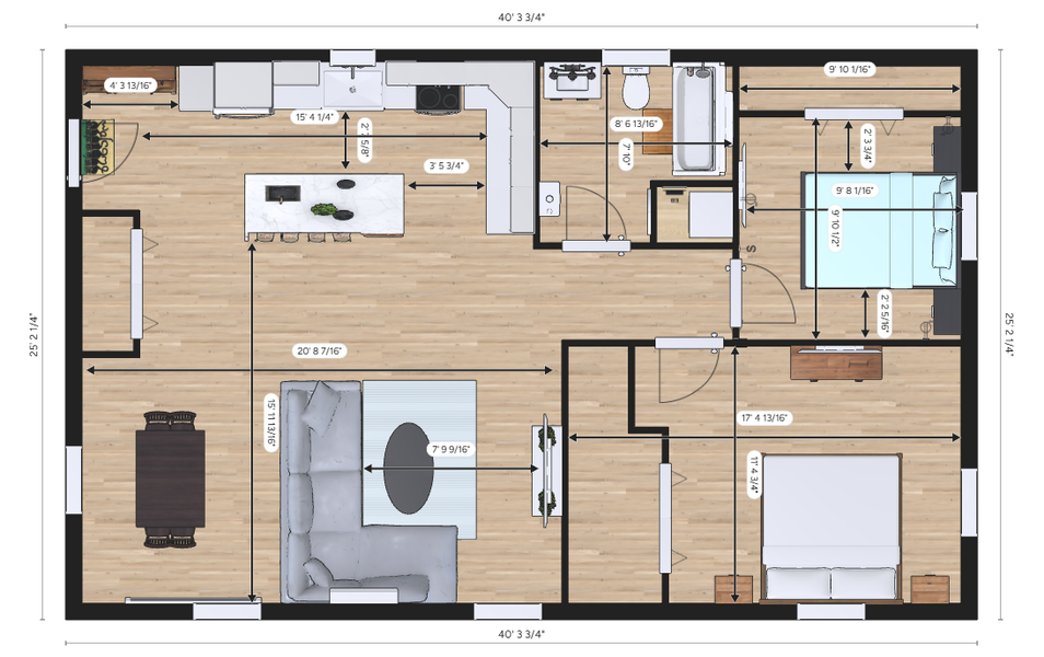 Family XL floor plan